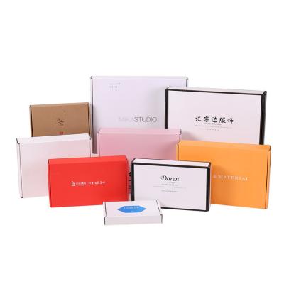 China Recyclable Corrugated Mailer Box Mailer Box, Competitive Price Mailer Box Size Custom, Shoes Apparel Package Gloss Color Mailer Box for sale