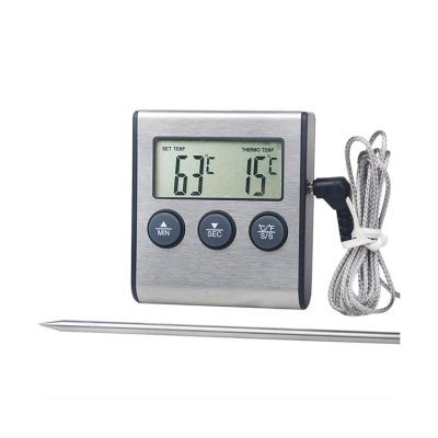 China TP700 Time Alarm Function Timer Digital Wireless Meat Thermometer With Probe Food Kitchen Oven Thermometer TA700 for sale