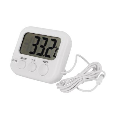 China TA358 LCD Thermometer Electronic Digital Thermometer with Probe Sensor Cable for Fridge Aquarium Kitchen Thermometer TA358A for sale