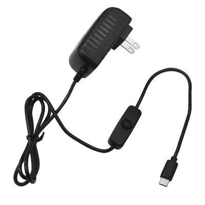 China Hot Sale 5V 2.5A DC Power Supply Adapter 5V 2.5A With Micro USB Cable For Raspberry Pi for sale