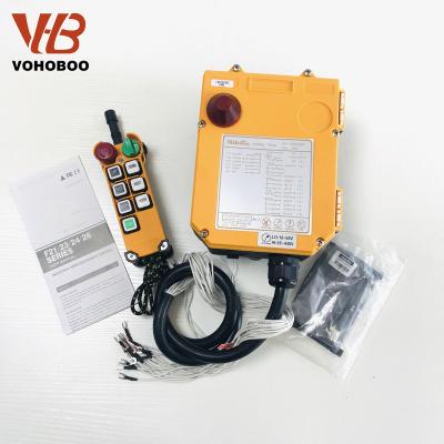 China Lifting Machinery F24-6D Remote Control Portable Crane Radio Remote Control for sale