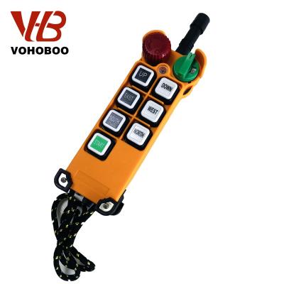 China Universal Industrial Wireless Radio Lifting Machinery F24-6D Remote Control For Crane Gantry Aerial Crane for sale