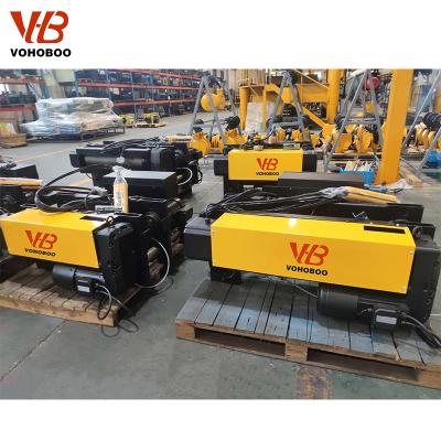 China Overload And Overload Customized Euro Heat Protection Electric Wire Rope Hoist 3ton 5ton 10ton 16ton 20ton Euro Type Hoist for sale