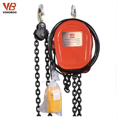 China Goods factory low price lifting endless chain hoist with hook 1 ton 2 ton 3 ton SDH type chain electric hoist for sale