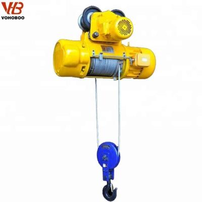 China Grider Overhead Crane CD1 MD1 Single or Double Motor Beam Lifting Motorized Wire Rope Beam Trolley Electric Wire Rope Single Hoist for sale