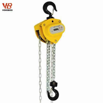 China Tools Manual Lifting Equipment Chain Block Truss Hoist Chain Crane for sale