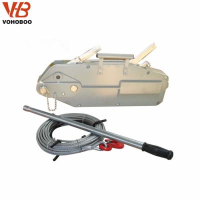 China Loads 0.8ton, 1.6ton, 3.2ton, 6.4ton cable tirfor winch building material machine with CE for sale