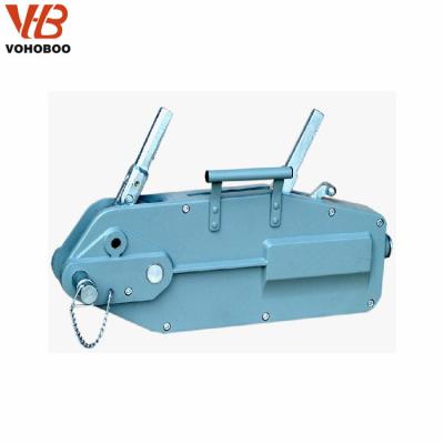 China 800kg 1600kg 3200kg 5400kg Mini Manual Goods Lifting Tools Lever Hoist Wire Rope Pulling Crane for sale