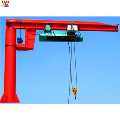 China Control Pendant Jib Crane Electric Jib Crane Floor Mounted Jib Crane for sale