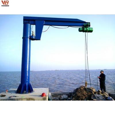 China Jib Crane Good Price Standing Jib 360 Degree Rotating Jib Crane 1Ton 2Ton 3 Ton Wall Mounted Jib Crane for sale