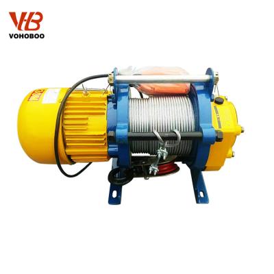 China High quality portable universal single or double girder girder overhead crane winch/cheap electric winch for sale