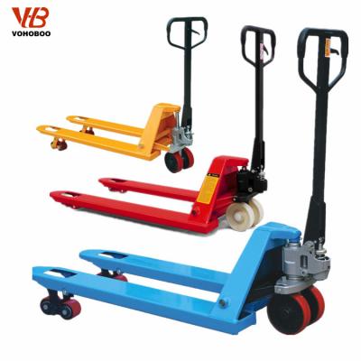 China PU/Nylon/Rubber Hand Pallet Truck/Hand Pallet Jack with CE and ISO Certificate for sale