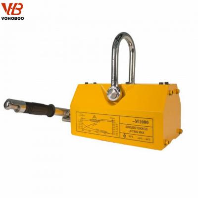 China new permanent magnetic lifter / NdFeB permanent magnetic lifter 2000kg state magnet lifter / magnetic plate lifter for sale