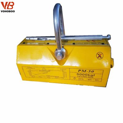 China Powerful permanent magnetic lifter/industrial magnet crane 300 kg lifting magnet lifter for sale