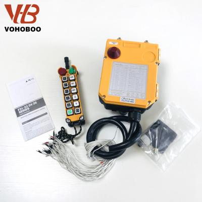 China Universal Industrial Machinery F24-12D 12 Buttons Remote Control Radio Crane Lifting Remote Controller For Concrete Pump Truck for sale