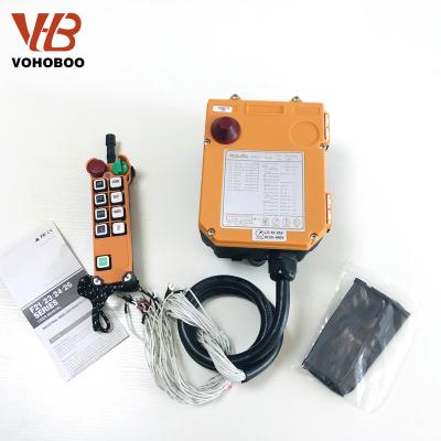 China F24-8D 8S Industrial Wireless Radio Controller Switch Speed ​​Control Crane Remote Crane Control for sale