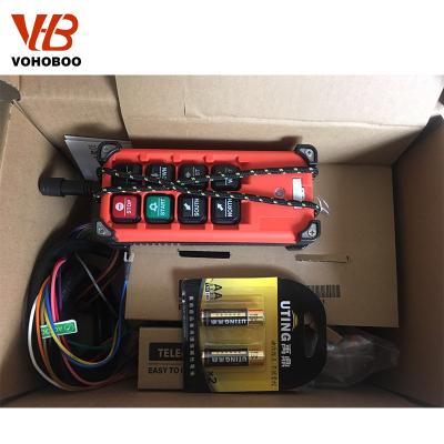 China 220V 380V 110V 12V 24V Electric Industrial Crane Controller Remote Switches Hoist Crane Control Lift Crane F21-E1B for sale