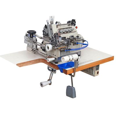 China PEGASUS Overlock Machinery Garment Factory Semi-automatic Circular Collar Setter for sale