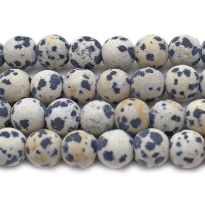 China New Arrivals Stone Matte Frosted Natural Stone Gemstone Beads For Jewelry Making (AB1785) for sale