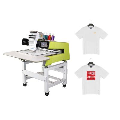 China Garment Shops Good Quality Single Head Embroidery Machine Sells Well Automated And Personal Design T Shirt Embroidery Machine for sale