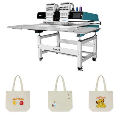 China 2022 Hat/T-shirt/Flat/3D/Towel/Leather/Jacket Embroidery 2022 Hot Selling Clothes High Quality Computer Embroidery Machine with Cheap Price for sale