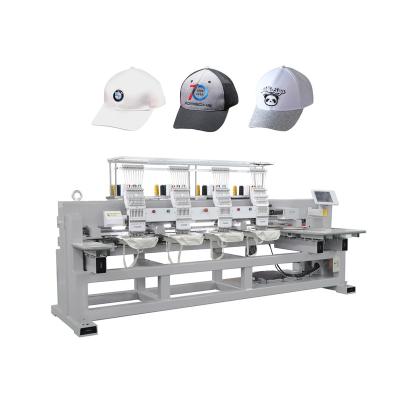 China Garment Shops Yuemei Computerized Embroidery Machine High Speed ​​Multi Head Embroidery Hats Machine for sale