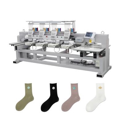 China Garment Shops Newest Technology Computer Sewing Machine Embroidery Caps Machine Hot Sales Good Price 4 Head Embroidery Machine for sale