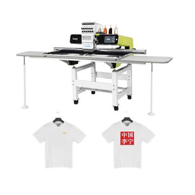 China Garment Shops Buy Machine Get Design Free Hot Sale China Single Head Embroidery Machine Easy Operate T Shirt Embroidery Machine for sale