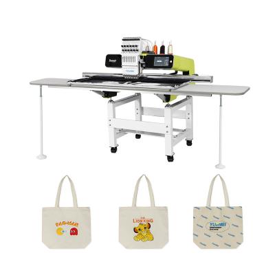 China Garment Shops Professional High Speed ​​Handbag Embroidery Machine Digital Single Head Handbag Embroidery Machines With Price for sale