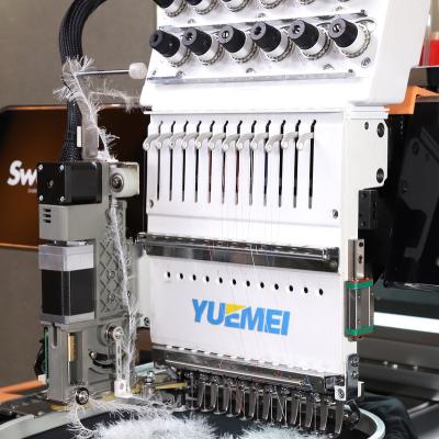 China Garment Shops YUEMEI Simple Easy Tying Device For Computerized Embroidery Machine With Kinds Of Tying Material for sale