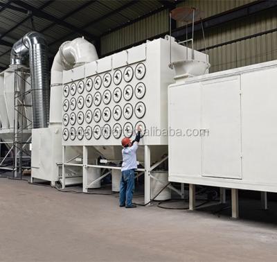 China FUTAI air filter 30000 m3/h industrial good quality woodworking dust collector cyclone dust collection system for sale