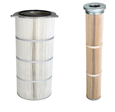 China Air Cleaner Powder Coating Spray Booth Recycling Filter Cartridge Filter for sale