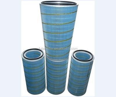 China Imported super fine fiberglass gas turbine filter cartridge for GE gas turbine for sale