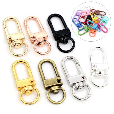 China Jewelry Making 10pcs/lot Lobster Lock Shape Snap Clasp Hooks DIY Jewelry Making Findings For Key Chain Neckalce Bracelet Supplies for sale