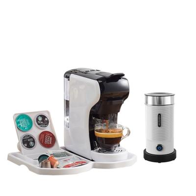 China Brew System Italian ULKA 19bar Pressure Pump Automatic Capsule Coffee Maker Accept OEM for sale