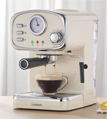 China 2022 New Arrival Hotel Home / Business 15Bar High Quality Espresso Coffee Machine With Milk Frother for sale