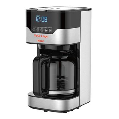 China Hotel Professional Portable Hot Selling High Quality Touch Screen Rectified Color Black Coffee Makers for sale