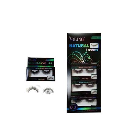 China China natural soft wholesale false eyelashes make eyes more stereoscopic and natural black for sale