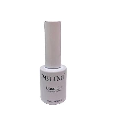 China China Nail Gel Polish Good Adhesion Solid Color Base Gel 6 Colors for sale