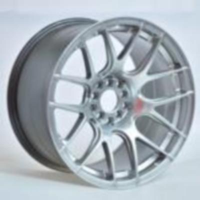 China 5x114.3 Alloy Aluminum Wheel Silver Painting Sport Wheel Rims Full For Car for sale