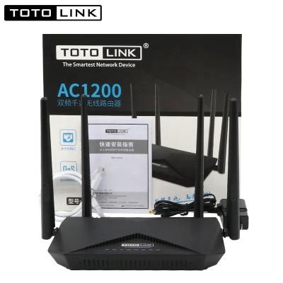 China TOTOLINK A3002R AC1200 Home Router 2.4G/5G Long Range Wireless WiFi Dual Band Router AC1200 2021 New for sale