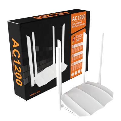 China Tenda AC5S AC1200M Smart Dual Band WiFi Home Wireless Router with 5dBi Antenna Long Range Mini Portable Router for sale