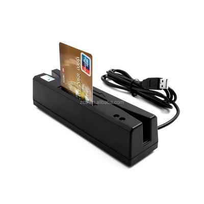 China EMV Certified 4-in-1 Magnetic Card Reader ZCS160 RFID/IC/PSAM Reader Writer For Windows And Android OS 160 x 45 x 45 mm for sale