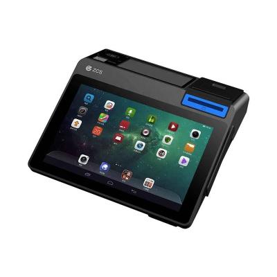 China SDK SZZCS Z100 - Android 10.1 inch all in one position contact terminal with 58mm thermal printer for sale