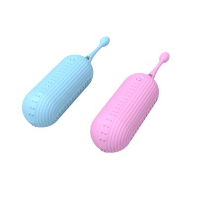 China Rechargeable Silicone Vibrator AV Vibrator Charging 10 Frequency Wireless Remote Control Vibration Egg Clit Sucking Vibrator Sex Toys ANMASA NC; FUJ 360G Pink for sale