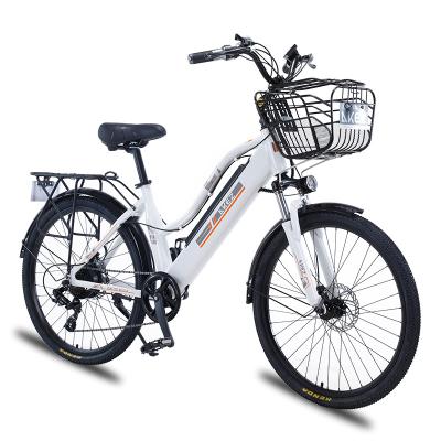 China Women ebike 350W standard electric bicycle hidden battery electric bicycle for sale