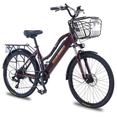 China Standard ebike for lady's noble bicycle Hidden Battery Electric for sale