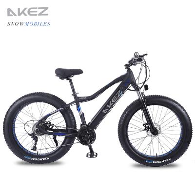 China 26*4.0 standard ebike 36V 10AH 350W Ebike 27 Fatbike speed lithium battery for sale