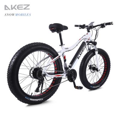 China Standard Dirt Bike 36V 10AH 350W Ebike 27 Inch 26*4.0 Snow Bike Aluminum Fatbike 36v Battery for sale