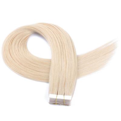 China Best Quality Silky Straight Wave Virgin Cuticle Aligned Hair Wholesale Remy Human Hair Tape In Real Hair Extension for sale